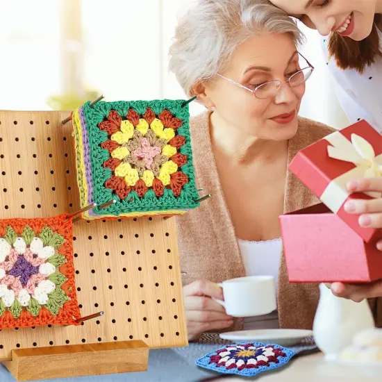 Crochet Blocking Board Handcrafted with Knitting Blocking Mat {5}