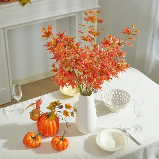 Artificial Maple Tree Branches Fall Decor {4}