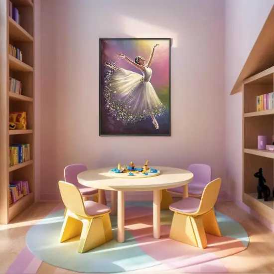 5D DIY Full Drill Ballet Dancer Diamond Art Gift for Adult ,(30x40cm/12x16inches) {2}