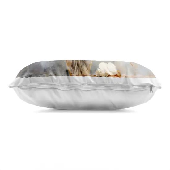 Stupell Industries Aged With Grace Hydrangeas Indoor Pillow, 14 x 7 x 20 {3}