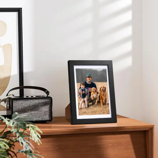 Picture Frames Set of 10 - Black {5}