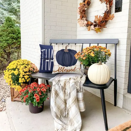 Fall Pillow Covers 18x18 inch {3}