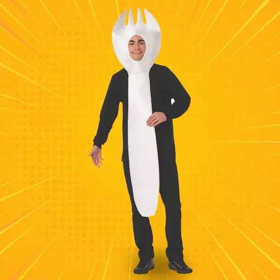 Funny Spork Adult Costume Hilarious Kitchen Utensil Tunic Outfit {5}