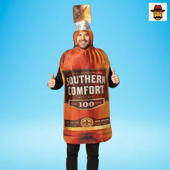 Southern Comfort Bottle Costume Funny Liquor Tunic {1}