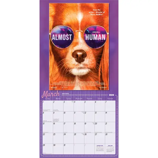 Best in Show OFFICIAL | 2026 12 x 24 Inch (Hanging) Monthly Square Wall Calendar | Plastic-Free {3}