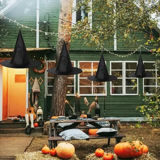 6PCS Halloween Witch Hats {5}