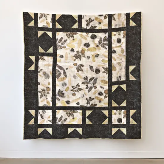 Express Yourself! Botanicals Starlight Quilt Kit in Pebble Pastiche (ktbt-1010) | Riley Blake | Sewing Kit {1}