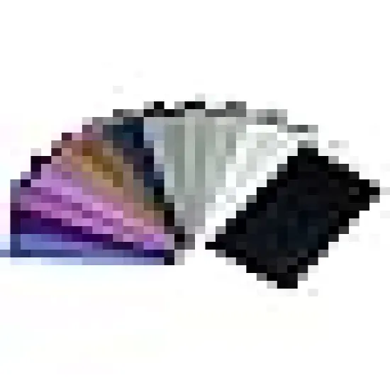 Solid Colors Mixed Fabrics Craft Patchwork Cloths for Sewing {4}