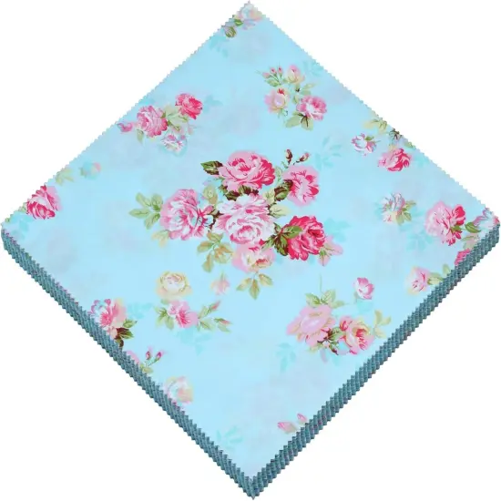 42Pcs Layer Cake Fabric for Quilting 10 inch, Precut Fabrics {4}