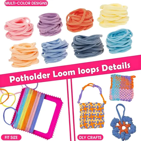 Weaving Loom Kit Toys for Kids and Adults {4}