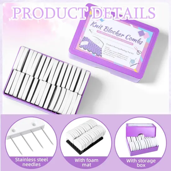 32 Pcs Blocking Combs {2}