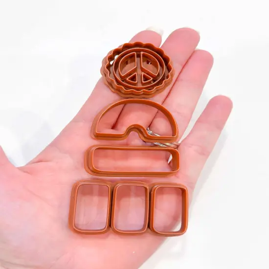 PEACE TALKS | THERETRODOLLHOUSE COLLAB | POLYMER CLAY CUTTER {2}