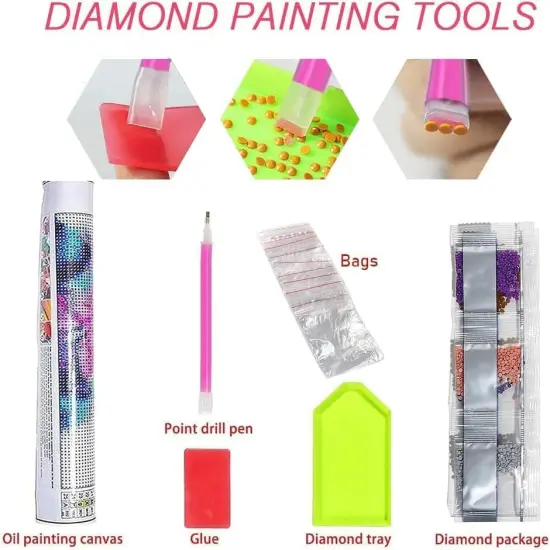 Halloween Diamond Paintings Kits for Adults {4}