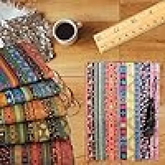 Pattern Cotton Fabric Quilting Squares Handmade Patchwork Quarter Sheets Set for Sewing {4}