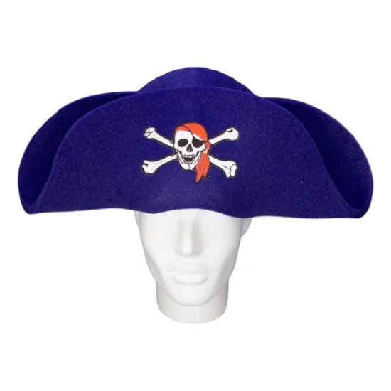 Edge Collections - Purple - Festive Pirate Hat for Parties and Events! {2}