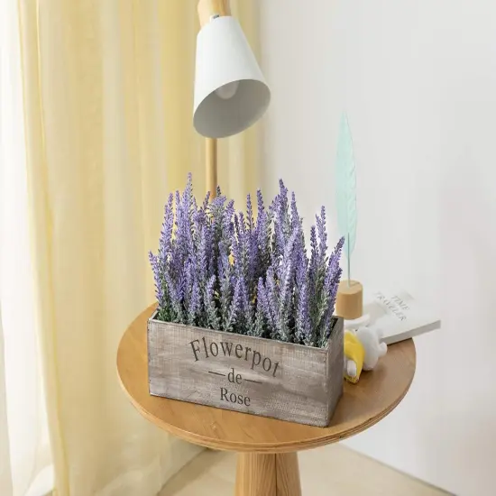 Fake Lavender Plant {3}
