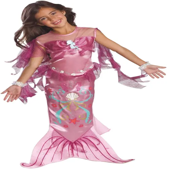Child's Pink Mermaid Costume {1}