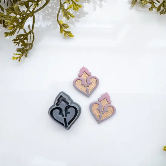 FILAGREE HEART LOCKET | ENCHANTED | CLAY CUTTERS {1}