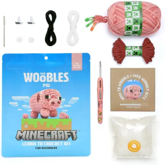Minecraft Crochet Kit &ndash; Beginner Crochet Kit for Adults & Kids {4}