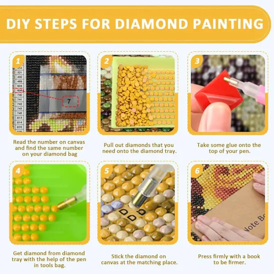 Pumpkin Diamond Painting Kits for Adults {5}