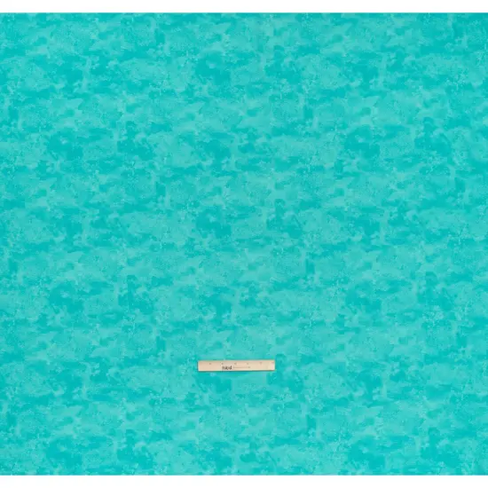 1 Yard Tiffany Blue Quilting Cotton Fabric Printed Fresco Texture , 44" Wide {3}