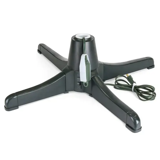Best Choice Products 360-Degree Rotating Christmas Tree Stand for Up To 7.5ft Artificial Tree w/ 3 Settings Black {1}