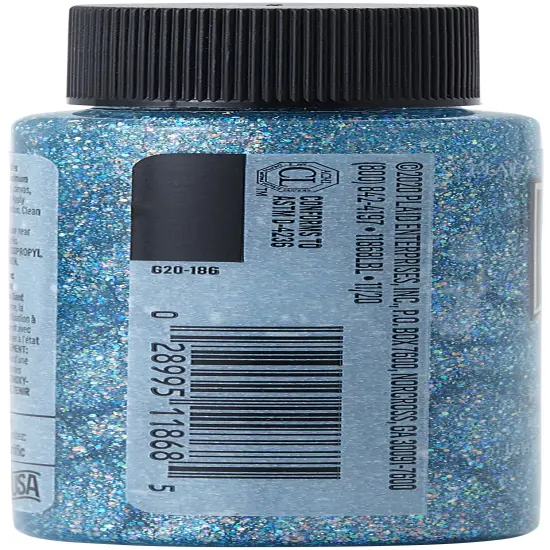 FolkArt Glitterific Fine Glitter Paint 2oz {3}