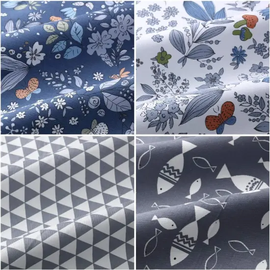 30 Pieces 10 x 10 Inches Cotton Fabric Bundle Squares {3}