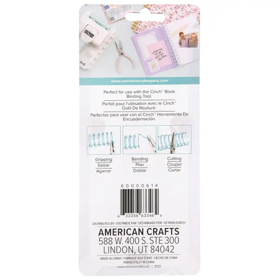 We R Cinch Needle Nose Wire Clippers-Pink {5}