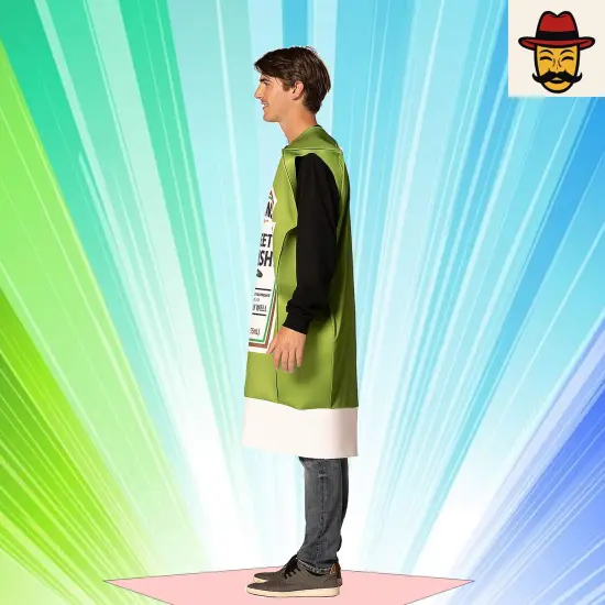 Funny Heinz Relish Squeeze Bottle Adult Costume Foam Tunic for Parties {4}