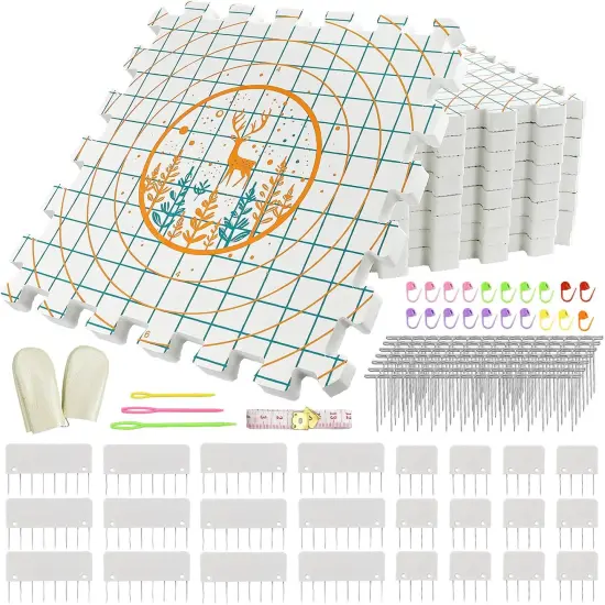 9 Pcs Blocking Mats for Knitting {1}