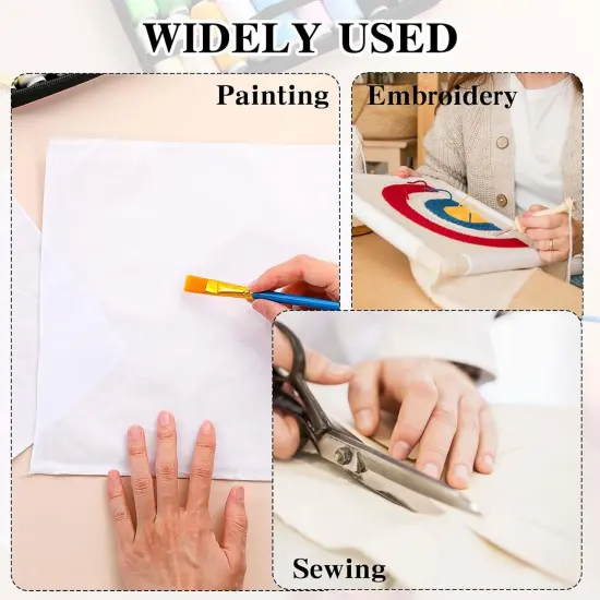 100 Pieces 10 x 10 Inches Cotton Fabric Precut Fabric Solid Colors {3}