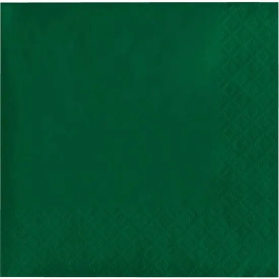 600 pc Bulk Hunter Green 2 Ply Luncheon Napkins {1}