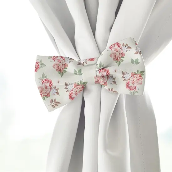 60Pcs Floral Cotton Fabric Bundles Pink Retro Floral Fabric Squares {5}