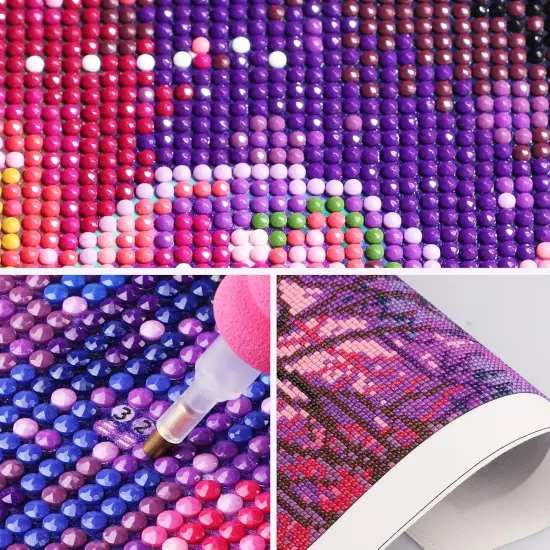 30x40cm - 4 pcs Retro Witch Diamond Painting Kits for Adults {5}