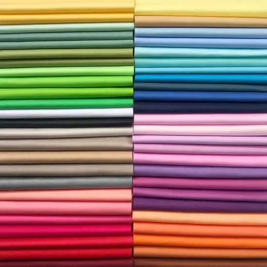 50pcs Top Cotton Craft Fabric Bundle Squares Fat Quarters Quilting Fabric Pure {1}