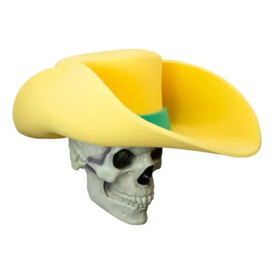 Edge Collections - 12' - Yellow - Oversized Skeleton Cowboy Hat for Parties and Events! {2}