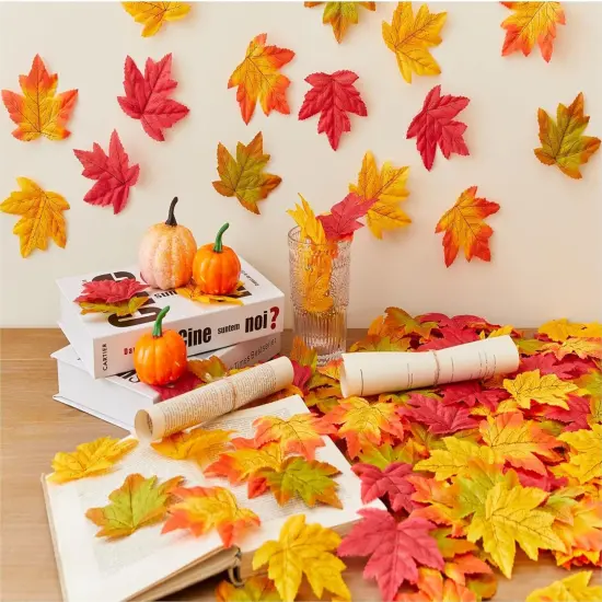 Artificial Maple Leaf Leaves {3}