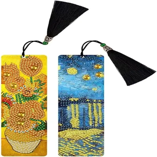 DIY Crystal Diamond Art with Tassel Bookmark Kit {1}