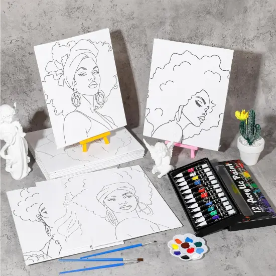 Sip and Paint Kit Gift {6}