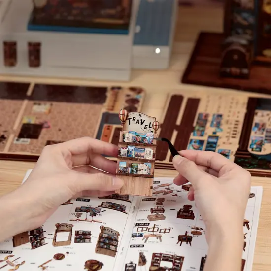 DIY Book Nook Kit - Journey Trace Bookshop {3}