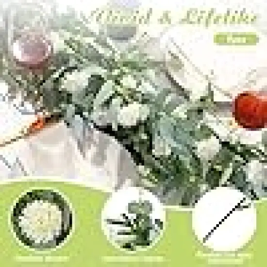 Floral Summer Garland for Wedding Porch {3}