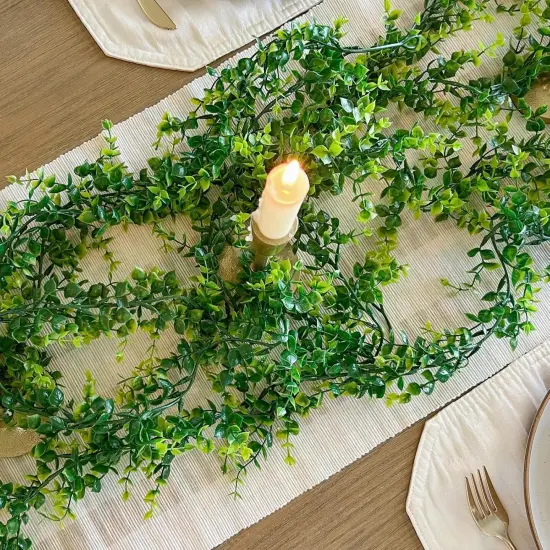 Greenery Garland for Wedding Backdrop Arch Wall Table Party Indoor Outdoor Decor {5}