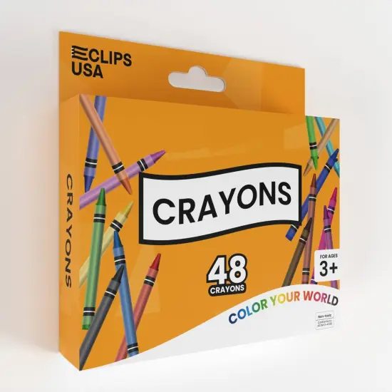 Crayons Standard 24 Count &ndash; Non Toxic &ndash; 48 Packs {3}