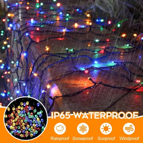 100 LED Christmas Tree String Lights - 33 FT {3}