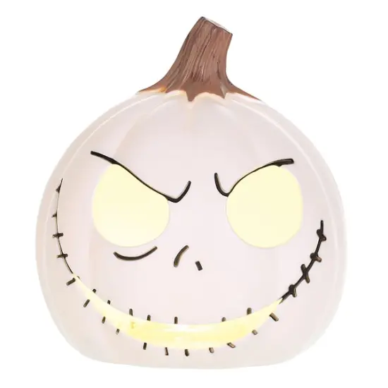 6" Jack Skellington Light‑Up Pumpkin &ndash; The Nightmare Before Christmas {1}