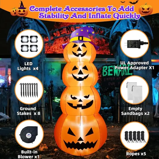 Pumpkin Reaper Halloween Decorations {6}