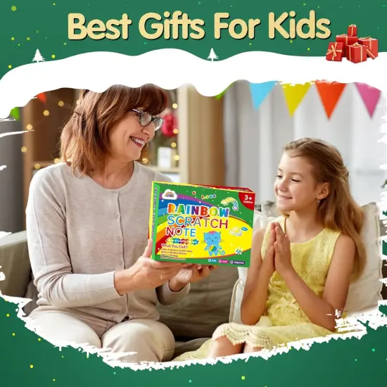 Birthday Gifts Toy Bulk Scratch Art Notebook {6}