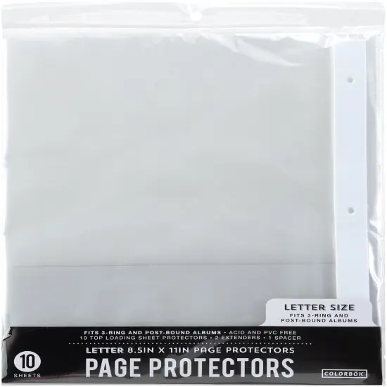 Colorbok Universal Refill Pages 8.5"X11" 10/Pkg {1}
