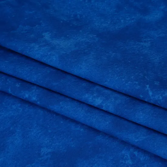 1 Yard Cobalt Quilting Cotton Fresco Texture Fabric for Fashion & Home 44" Wide {4}